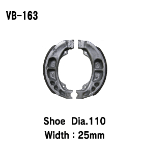 Накладки Vesrah - Барабанни - VB-163S