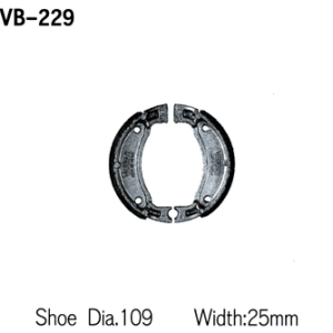 Накладки Vesrah - Барабанни - VB-229S