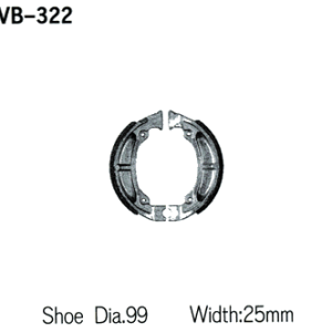 Накладки Vesrah - Барабанни - VB-322S