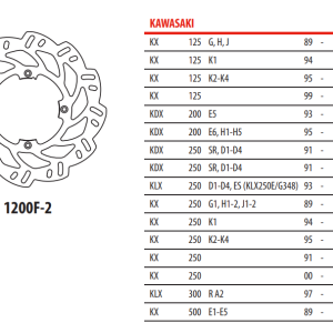 Предни спирачни дискове - 1200F