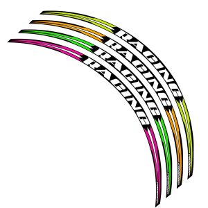 Лента за джанти Progrip 5026 (флуоресцентни цветове)
