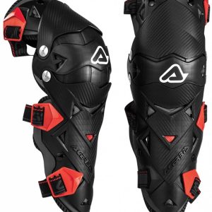 Протектори за колене Acerbis Impact Evo 3.0 черно/червено